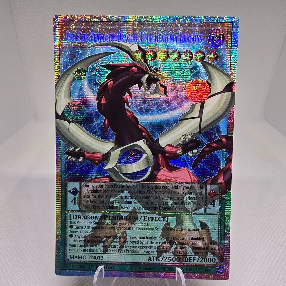 Odd-Eyes Pendulum Dragon, Four Heavenly Dragons (Starlight Rare) (Extended Art)
